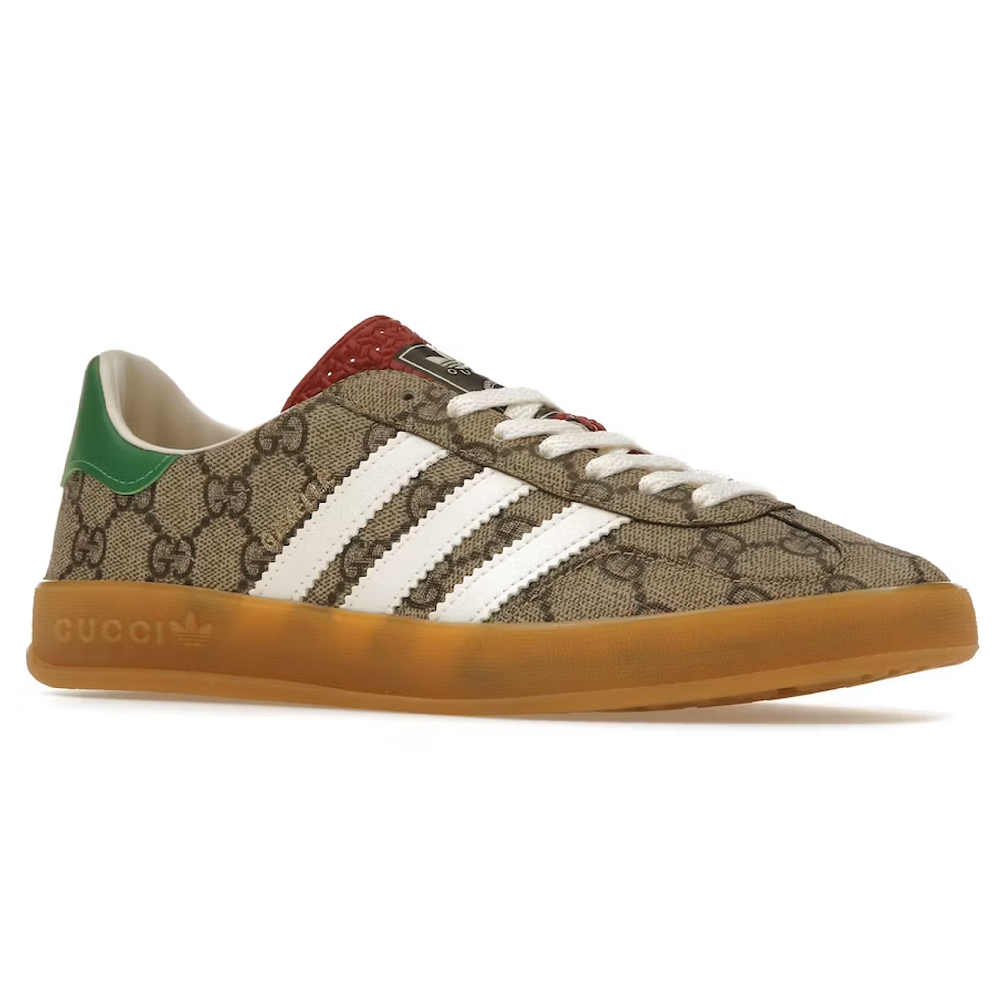 Image of Gucci x Adidas Gazelle Beige GG Monogram